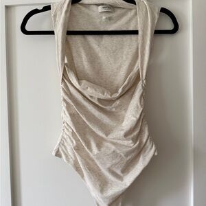 Aritzia Cream Bodysuit for Women